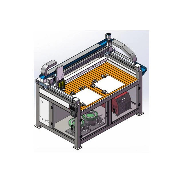 Auto stud feeder welding machine